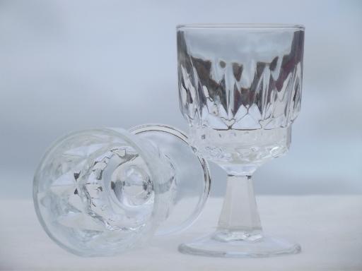 12 tiny glass goblets, sherry wine or cordial glasses, Lady Victoria?