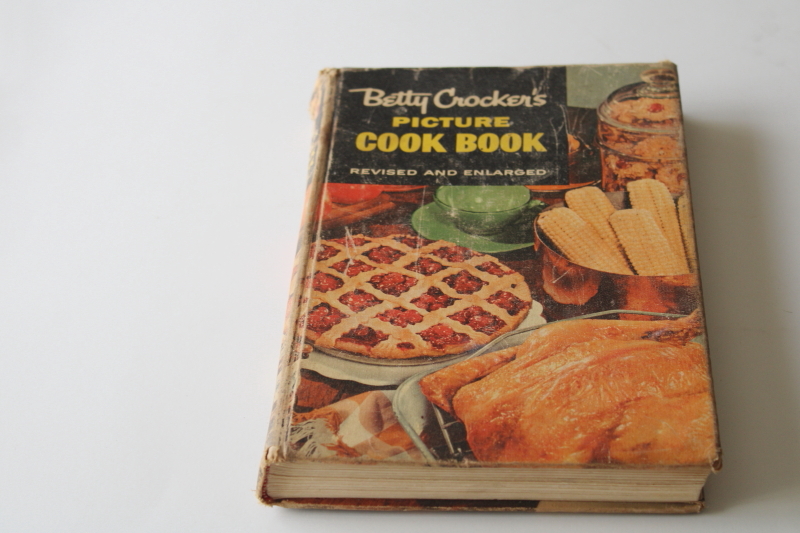 1950s vintage Betty Crocker Picture Cook Book second edition 1956