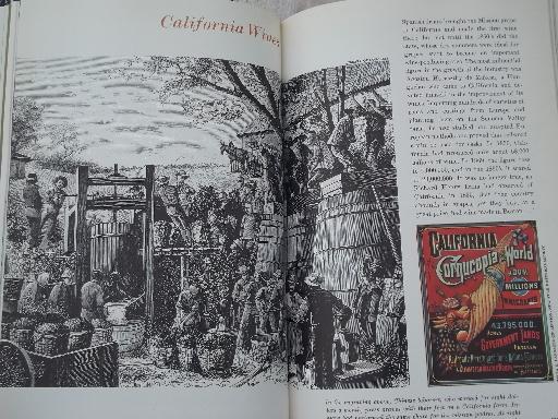 1964 American Heritage cookbook, illustrated history of eating and drinking