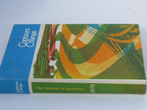 1970 vintage Dept. of Agriculture USDA farming yearbook
