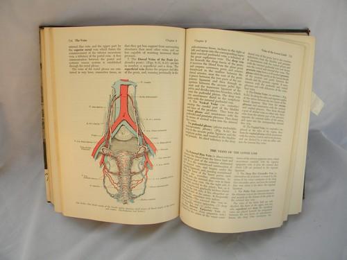 60s US Navy medical book Gray's Anatomy 28th edition USS Patrick Henry