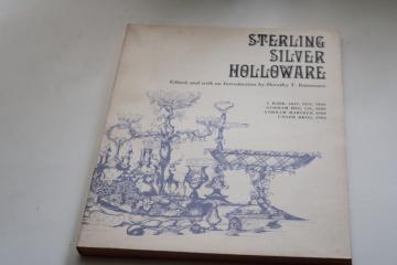 70s vintage reprint antique sterling silver catalogs Kirk, Gorham Martele, Unger 1868 - 1904