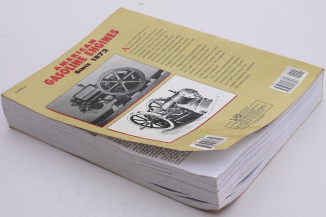 American Gasoline Engines Since 1872, makes & history w/ photos, collector's guide book