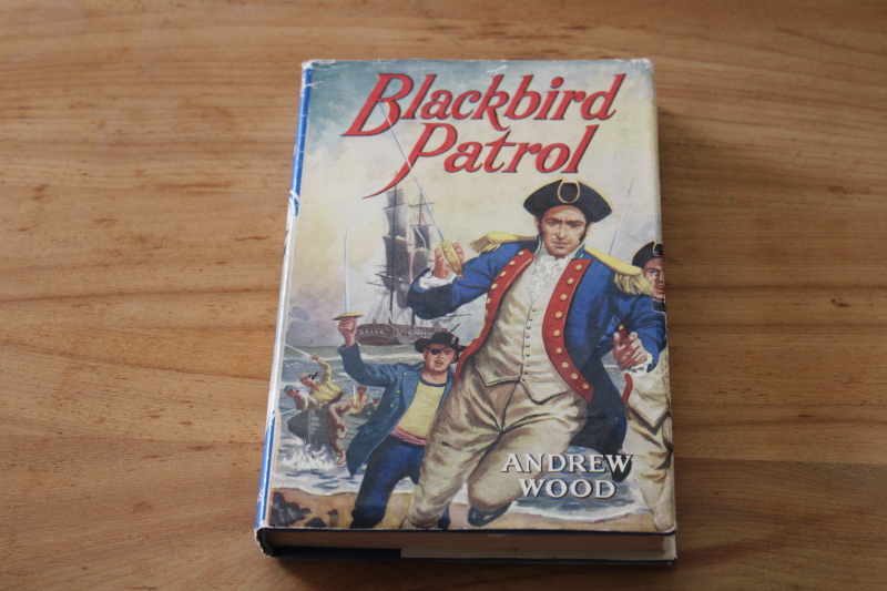 Blackbird Patrol, early 1900s vintage childrens book, historical story fighting the slave ships