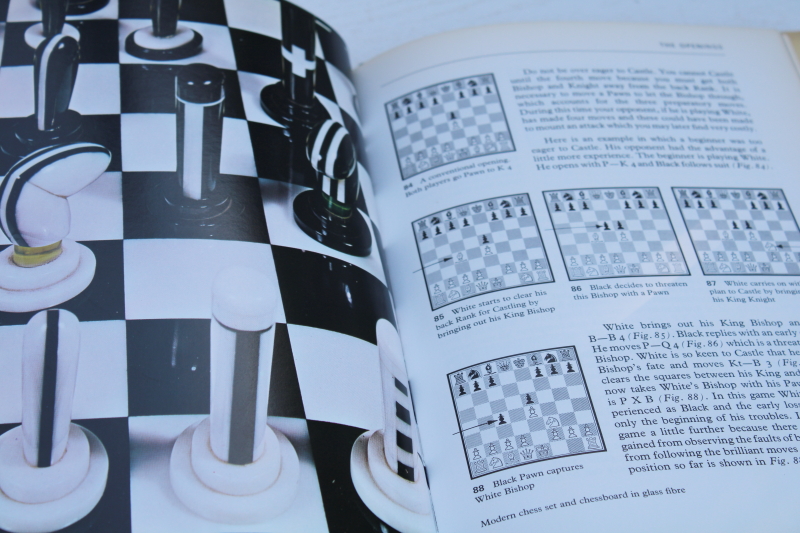 Chess Move by Move Paul Langfield 70s vintage book w/ game diagrams