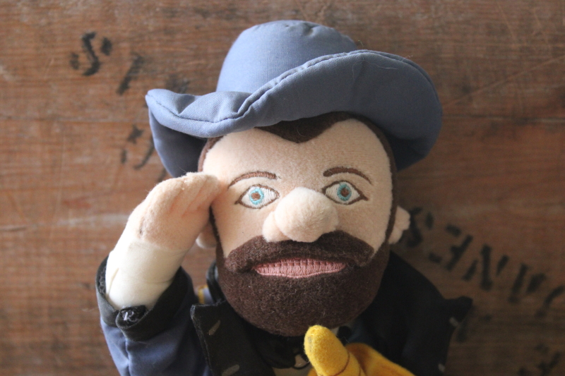 Civil War uniform Ulysses S Grant US president Creation Station beanie sized doll historical figure