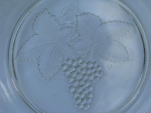 EAPG motto pattern Pleasant to Labor for Those we Love vintage pressed glass plate