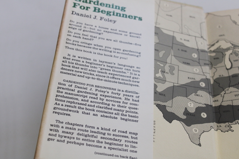 Gardening for Beginners 70s vintage book by Horticulture magazine editor