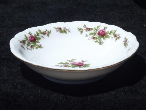 Johann Haviland new Traditions china moss rose plates and bowls for 6