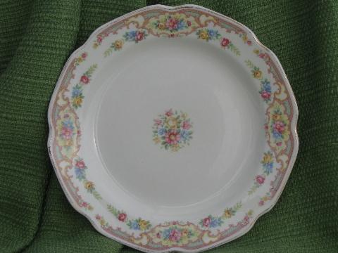 Mt. Clemens Pottery Mount Clemens Mildred, Lot 4 China Salad Plates