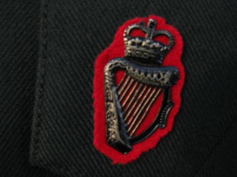 Royal Ulster Constabulary vintage MP uniform jacket w/ badges