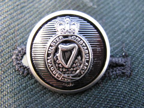 Royal Ulster Constabulary vintage MP uniform jacket w/ badges