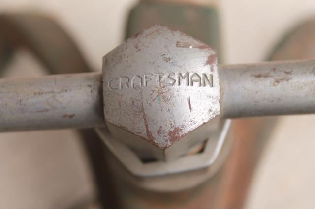 Sears Craftsman vintage yard lawn garden sprinkler w/ heavy cast iron base