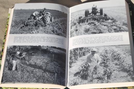 Soil 1957 US Department of Agriculture yearbook, vintage USDA farm year book