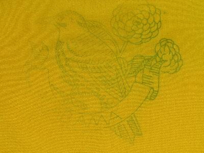 Vintage state bird and flower quilt blocks to embroider
