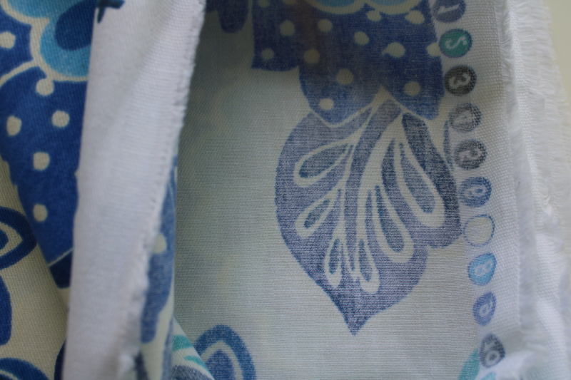 Waverly Modern Essentials cotton fabric tilt  twirl blueberry blue ming style floral