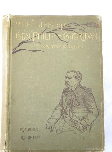 antique 1880s Life of Union General Sheridan Civil War cavalry officer