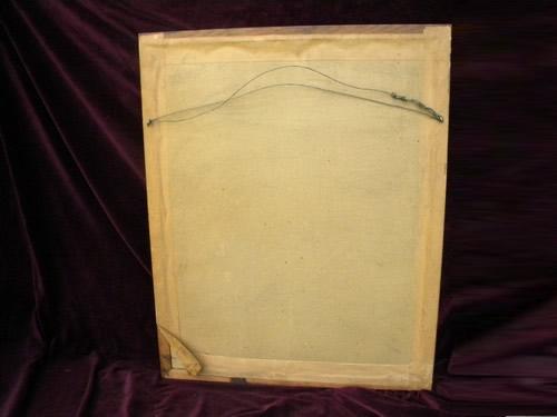 antique Victorian vintage signed&framed print Sir Galahad/George Watts