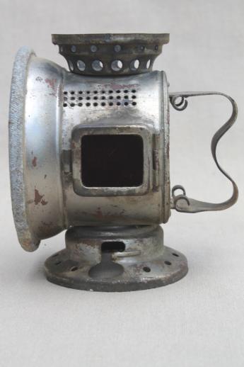 antique bicycle carbide head light, Bett's Patent Headlight Co for restoration