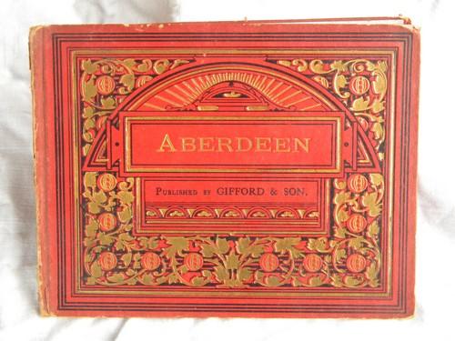 antique cabinet albums engravings of Scotland Edinburgh/Glasgow/Aberdeen