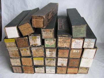estate lot 30+ unsorted antique vintage player piano music rolls, #4