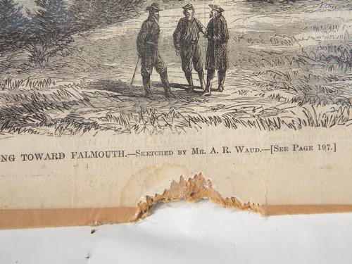 lot 3 antique 1860s Harper's Weekly Civil War engravings Thomas Nast