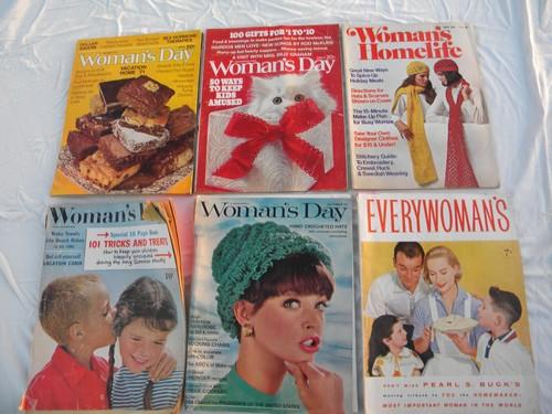 lot assorted vintage women's/home magazines vintage and retro advertising