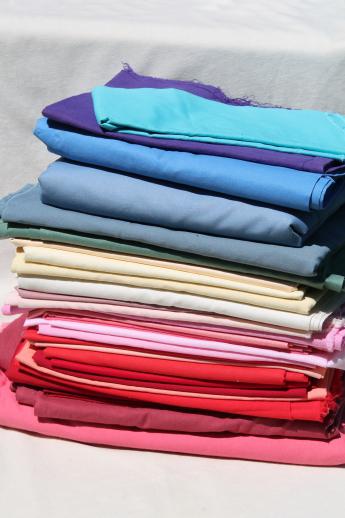 lot cotton & cotton blend quilt fabric solid colors, solids for quilting