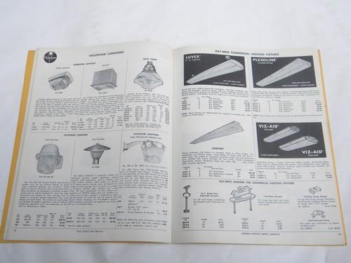 mid-century vintage architectural & industrial catalog, tools/lighting fixtures+