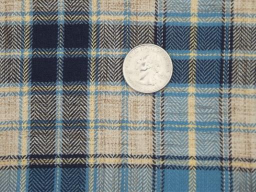 old flannel shirt tartan plaids cotton flannel fabric for quilting etc.