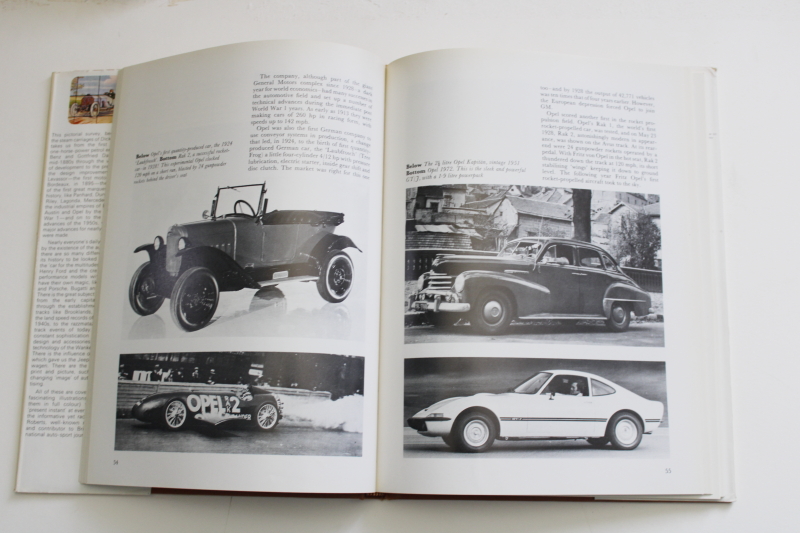 picture history of the automobile from early autos to 70s muscle cars, tons of old photos