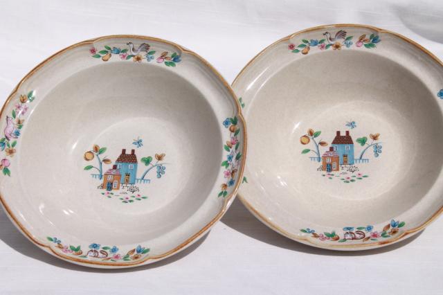 vintage Heartland International stoneware Japan dishes, accessory & serving pieces