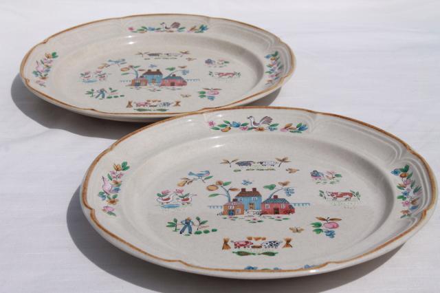 vintage Heartland International stoneware Japan dishes, accessory & serving pieces