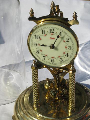 vintage Kieninger & Obergfell Kundo 400 day anniversary clock Germany