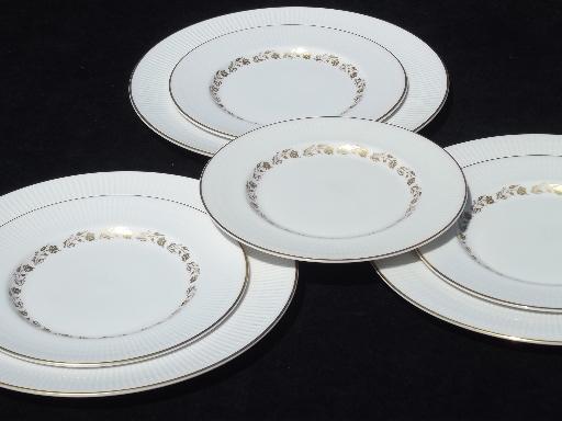 vintage Royal Doulton England china Fairfax dinner and salad plates lot