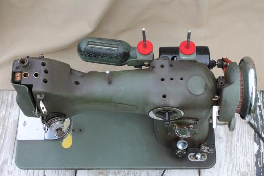 vintage Viking 33-10 sewing machine, Husqverna heavy duty sewing machine Sweden