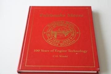 vintage book Fairbanks Morse 100 years of engine technology, history w/ old photos antique engines