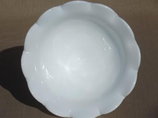 vintage moon & stars pattern milk glass compote bowl pedestal dish