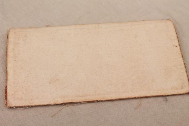 vintage pressing cloth & needle board for velvet nap fabric, millinery tailoring sewing ironing