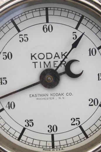 working vintage Eastman Kodak darkroom timer for antique steampunk photo lab!