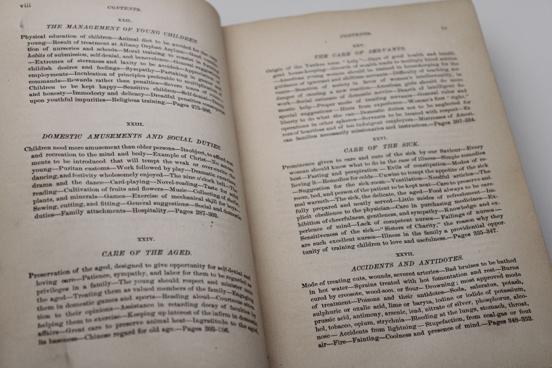 1860s book American Womans Home Harriet Beecher Stowe Domestic science home economics Victorian housekeeping