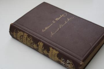 1860s book American Womans Home Harriet Beecher Stowe Domestic science home economics Victorian housekeeping