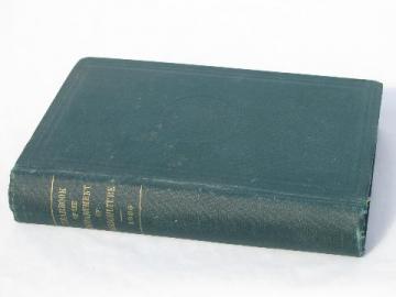1896 vintage Dept. of Agriculture USDA farming yearbook