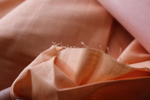 1920s 1930s vintage antique dress fabrics, huge lot fabric flapper era cotton voile, rayon silk