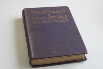 1920s vintage book home furnishings  decorating, linoleum, wallpaper, rugs, curtains