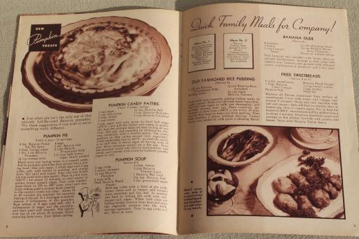 1930s vintage Batavia Store The Hostess magazines w/ cooking & recipes