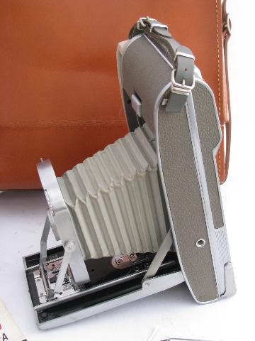 1950s vintage Polaroid model 800 land camera w/light meter/shutter etc