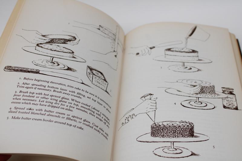 1960s vintage Art of Fine Baking cookbook, a kitchen classic!