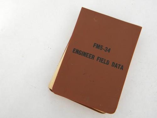 1976 US Army engineer field manual/handbook FM5-34 bridges/bunkers+
