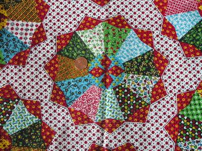 36'' wide patchwork quilt print cotton fabric